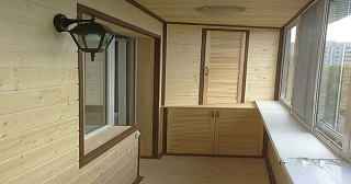 Отделка балкона под ключ Нижнеудинск, цена от 5726 руб.